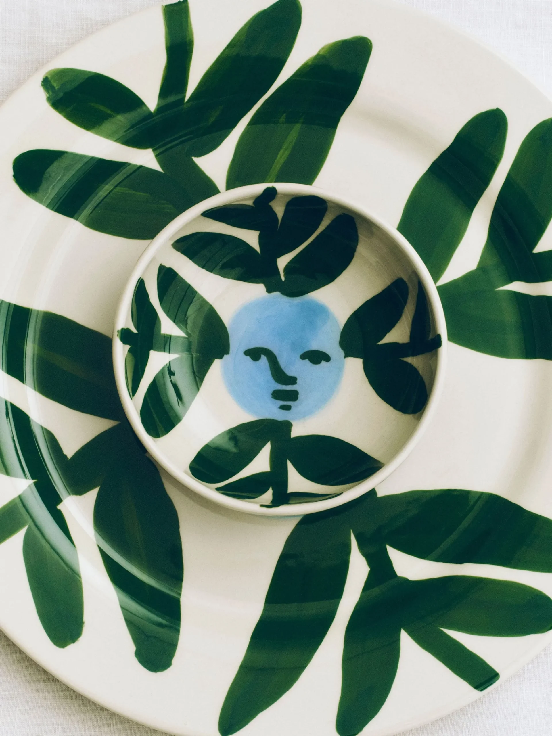 La Pittura Bowl - Moon Face Wine