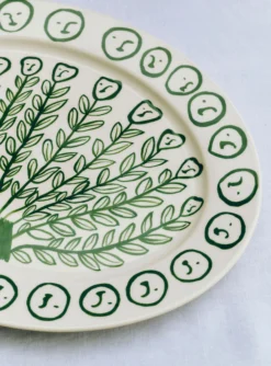 La Pittura Oval Serving Platter - Olive Grove