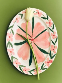 La Pittura Oval Serving Platter - Josephine