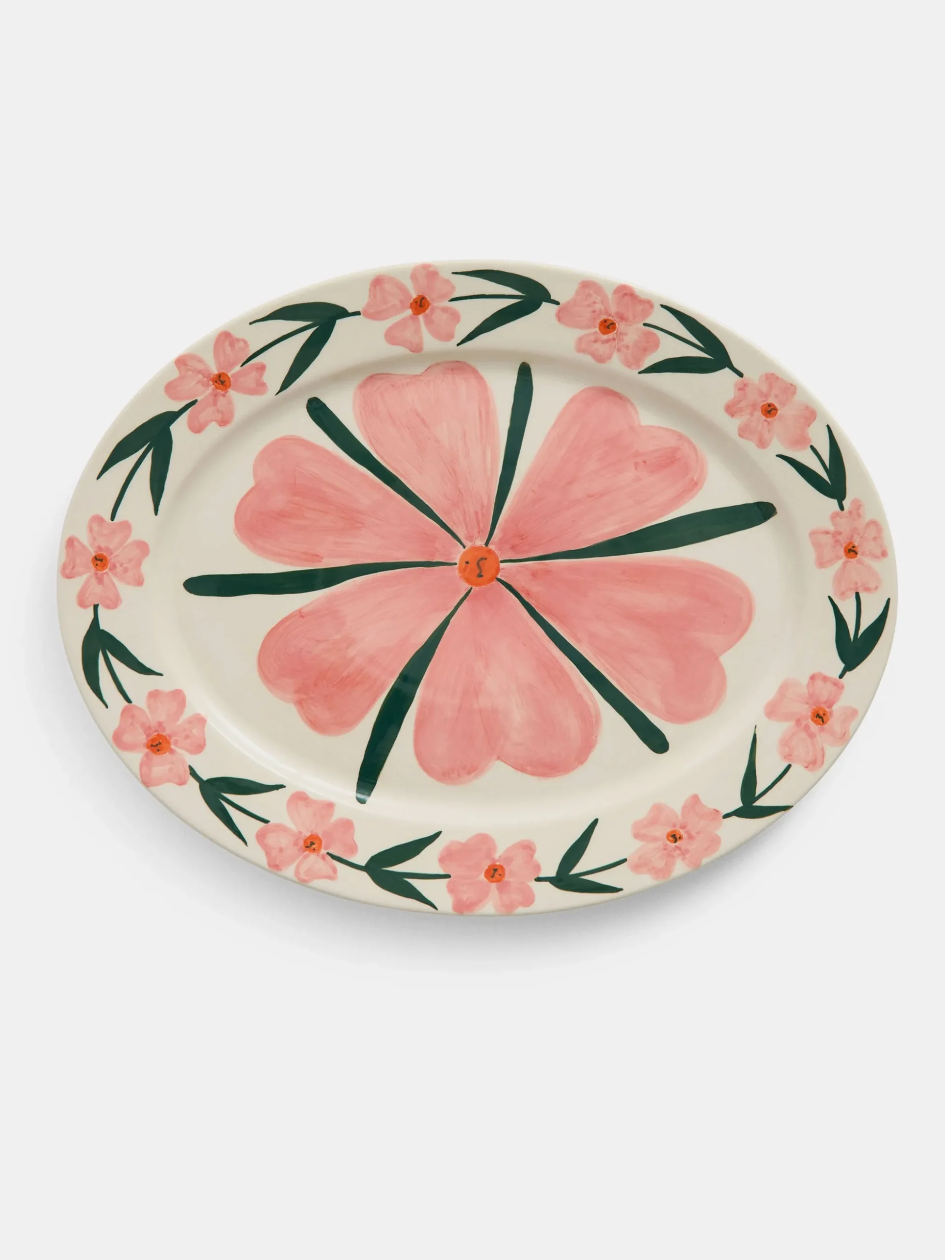 La Pittura Oval Serving Platter - Josephine