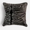 Le Zebre Brown Cushion - 55x55 cm