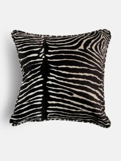 Le Zebre Brown Cushion - 55x55 cm