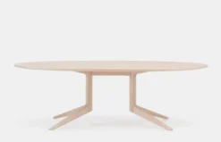 Light Oval Table
