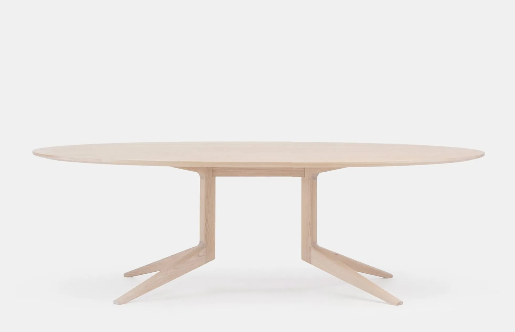 Light Oval Table