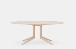 Light Oval Table