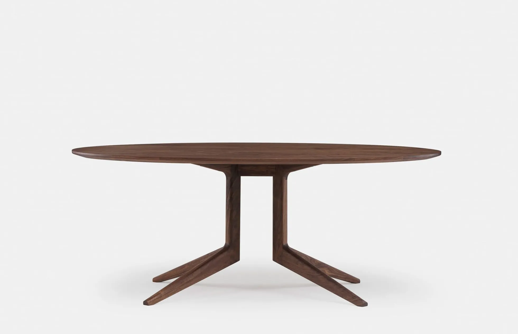 Light Oval Table