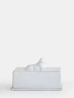 Lion Butter Dish