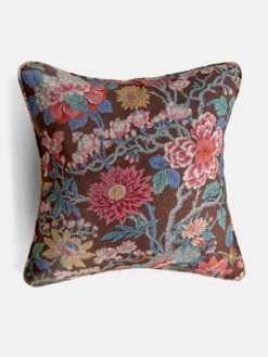 Little Magnolia Espresso Cushion - 55x55 cm