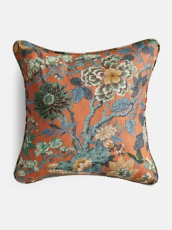 Little Magnolia Orange Cushion - 50x50 cm