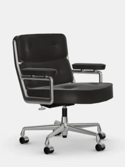 Lobby Chair ES 104 – Leather – Black