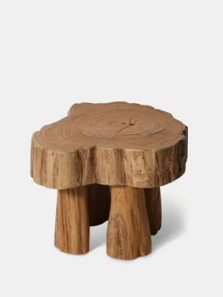 Log Wooden Stool