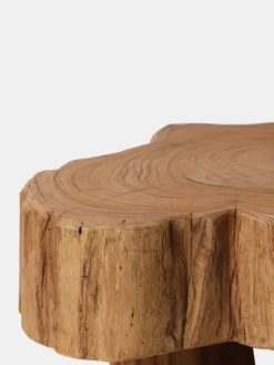 Log Wooden Stool