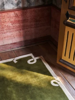 Loops Rug - Green