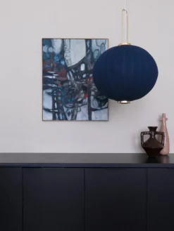 Mandarin Pendant - Indigo