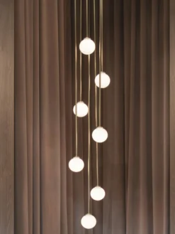 Mezzo Cluster Round 7 - Satin Brass - Large