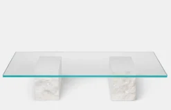 Mineral Coffee Table - Bianco Curia