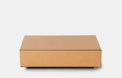 Mirror Block Coffee Table - 90 cm