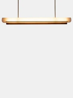 Modernist Linear Suspension Lamp
