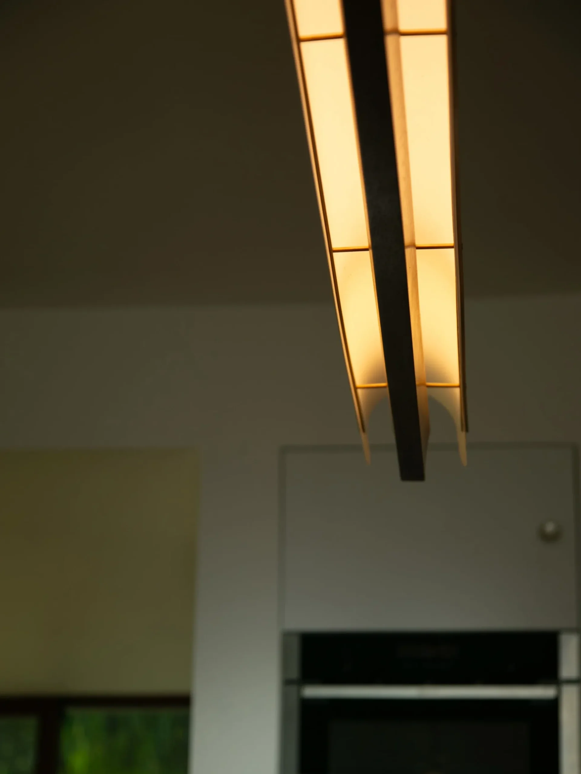 Modernist Linear Suspension Lamp