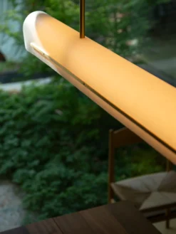 Modernist Linear Suspension Lamp