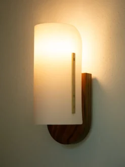 Modernist Timber Wall Lamp