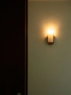 Modernist Timber Wall Lamp