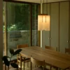 Modernist Triple Drop Suspension Lamp