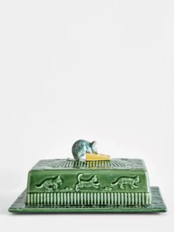 Mouse Cheese Tray with Lid