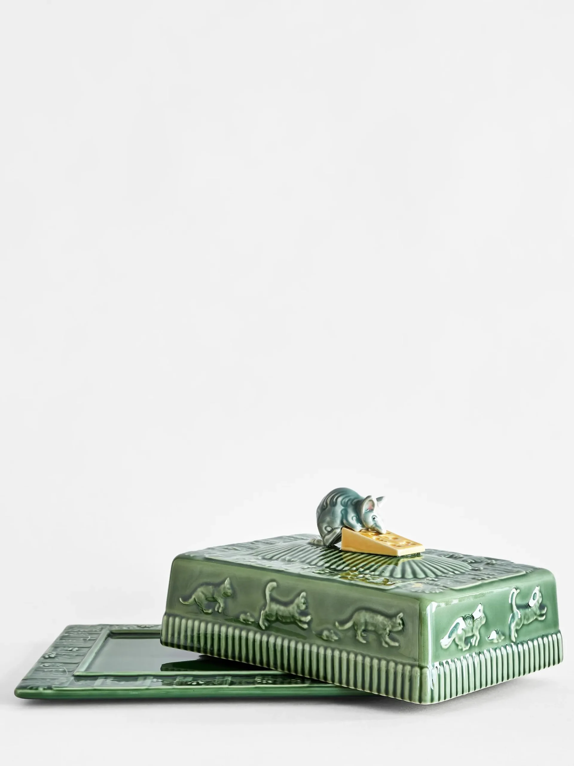 Mouse Cheese Tray with Lid