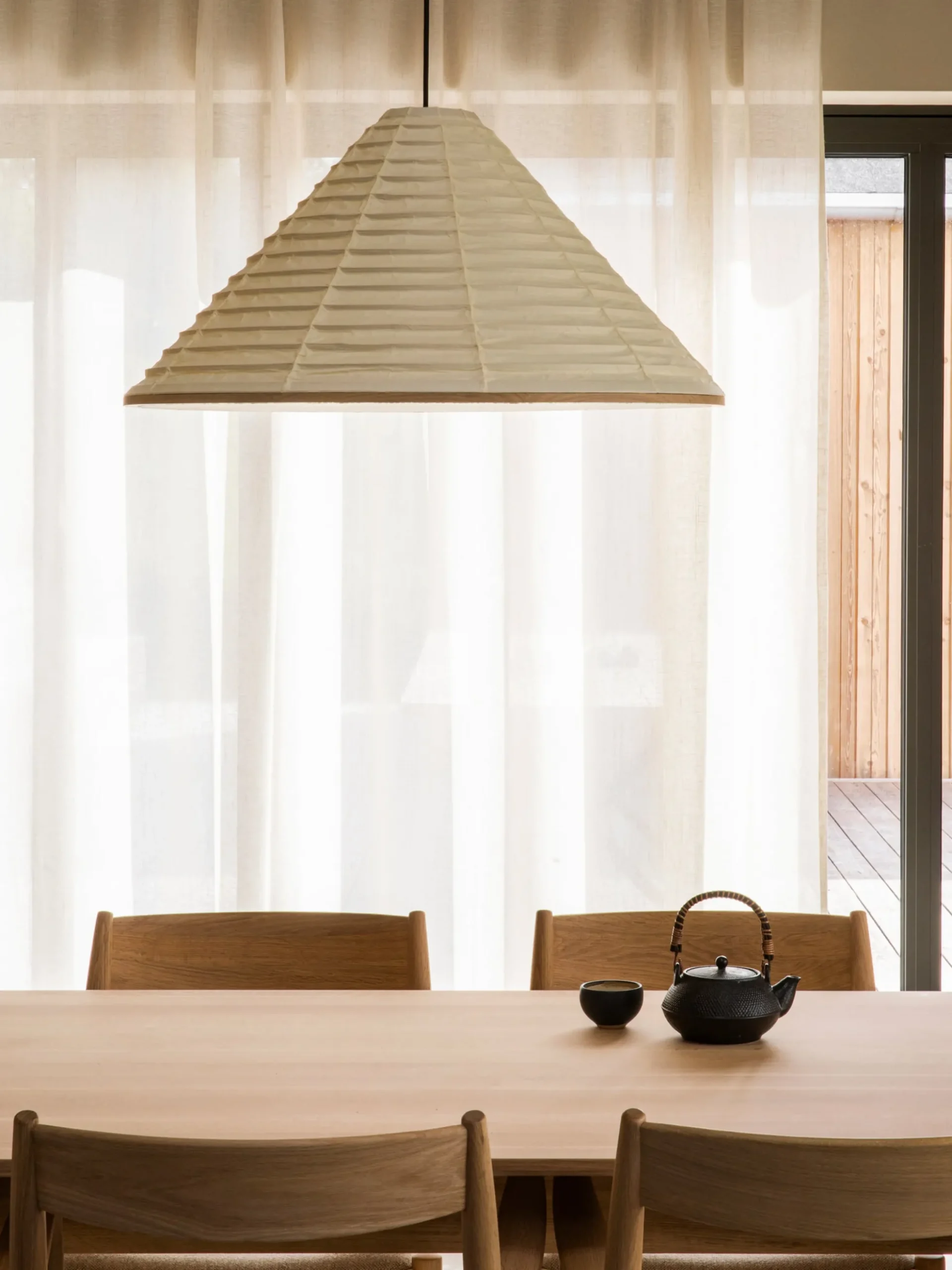 N-DC02 Chair - Pure Oak - Paper Cord Seat