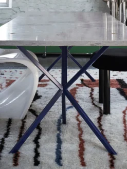 NEB Rectangular Table - Klein Blue - Azul Verde - 240 cm