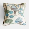 Nympheus Cushion - Aqua - 50 x 50 cm