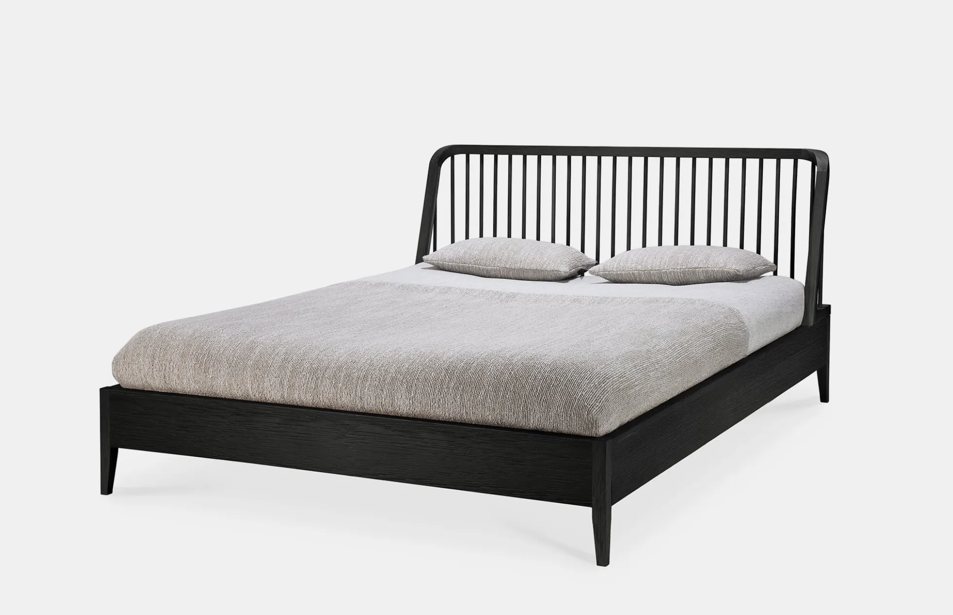Oak Spindle Bed