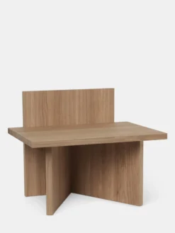 Oblique Stool - Oak