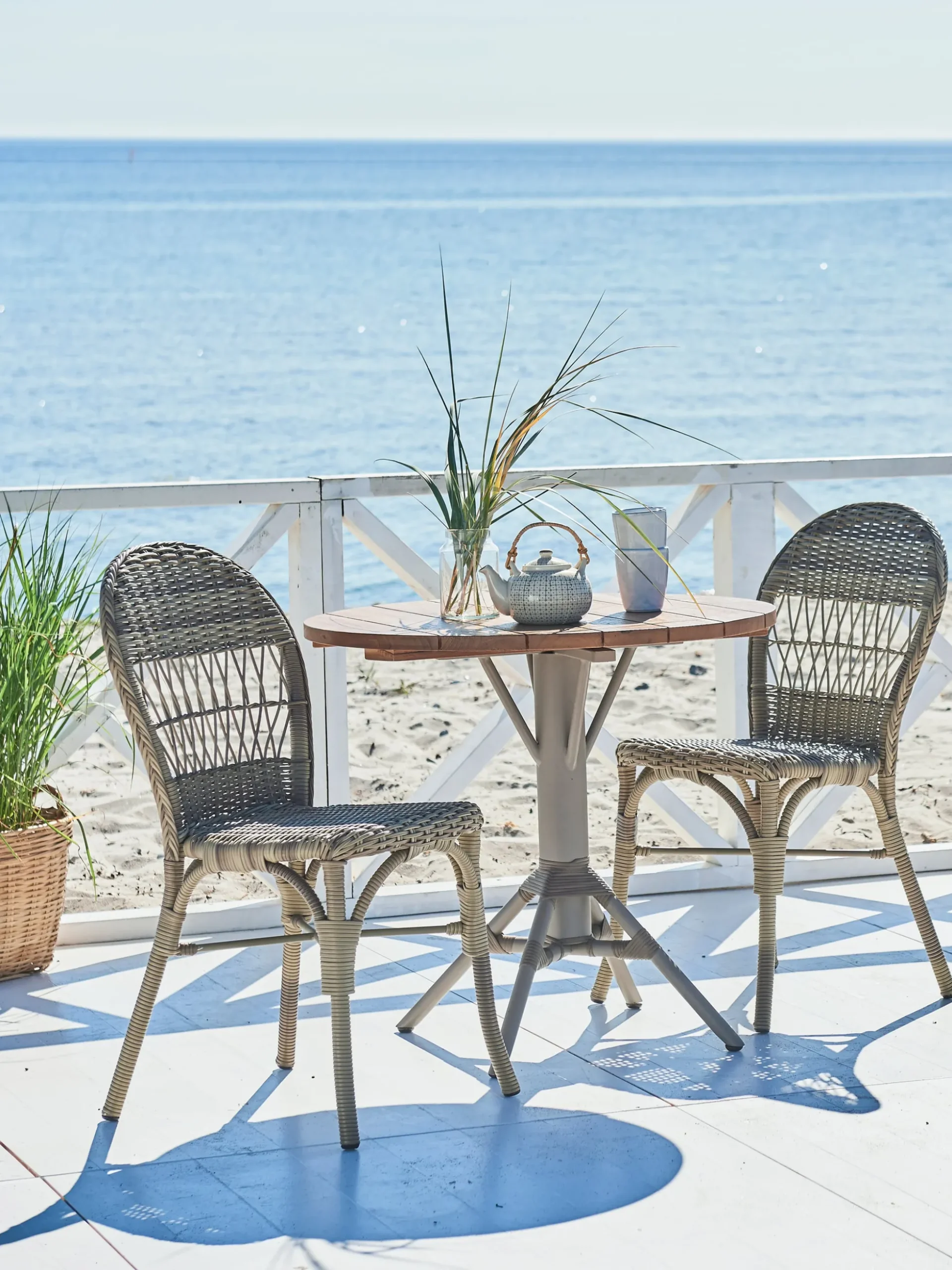 Ofelia Exterior Chair - Antique Grey