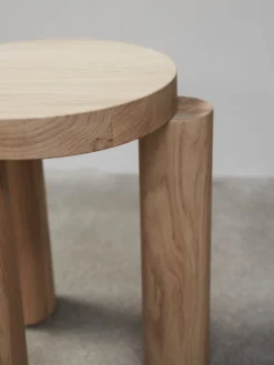 Offset Stool/Side Table