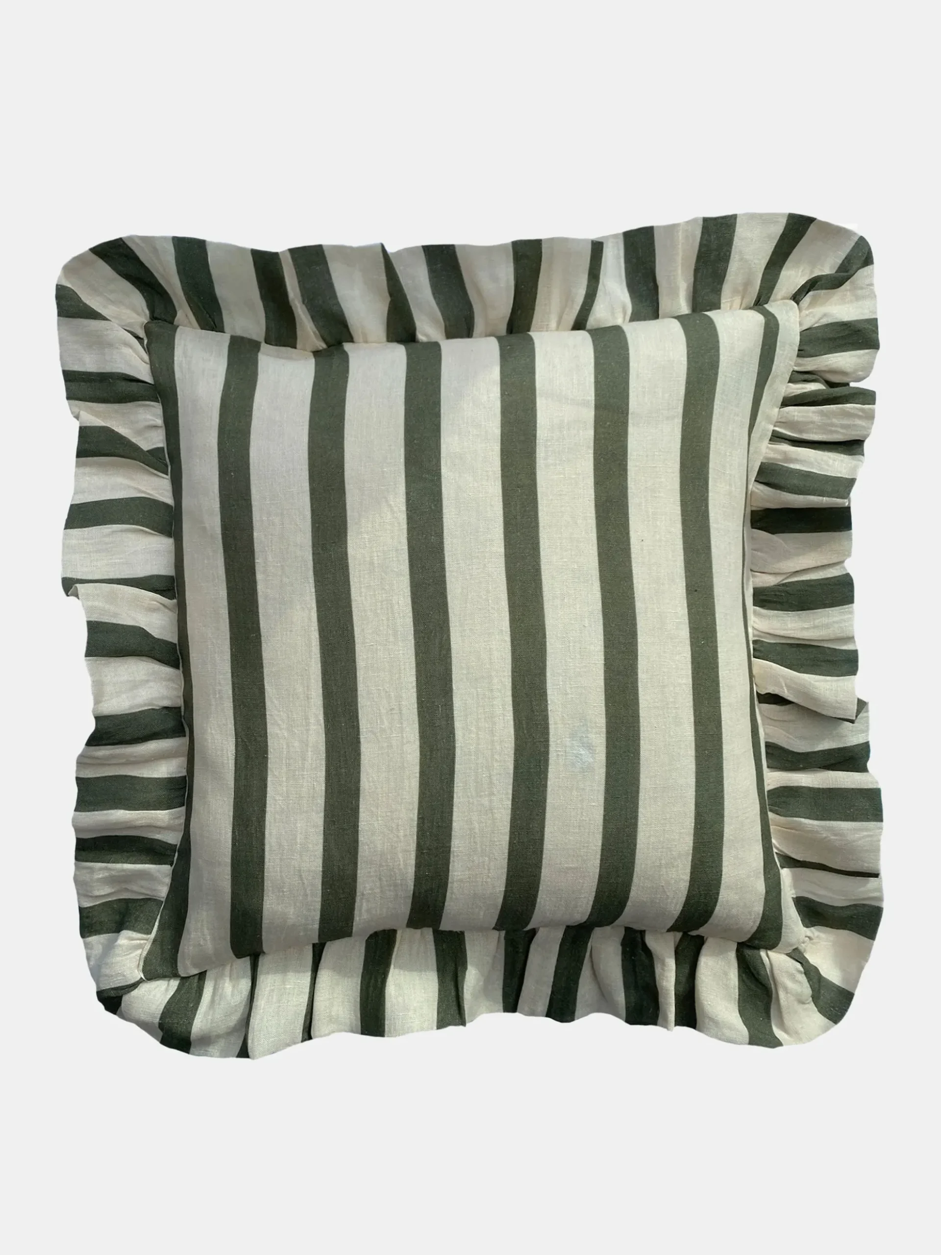 Olive Green Cushion Cover - 45 x 45 cm