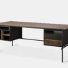 Oscar Desk - Teak - 2 Drawers