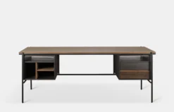 Oscar Desk - Teak - 2 Drawers