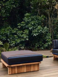 Outdoor Pouf Teak