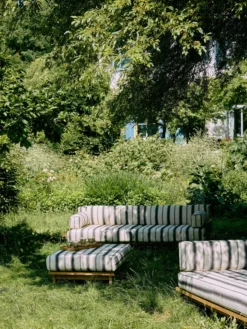 Outdoor Pouf Teak
