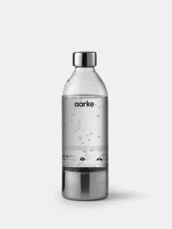 PET Water Bottle - Polished Steel