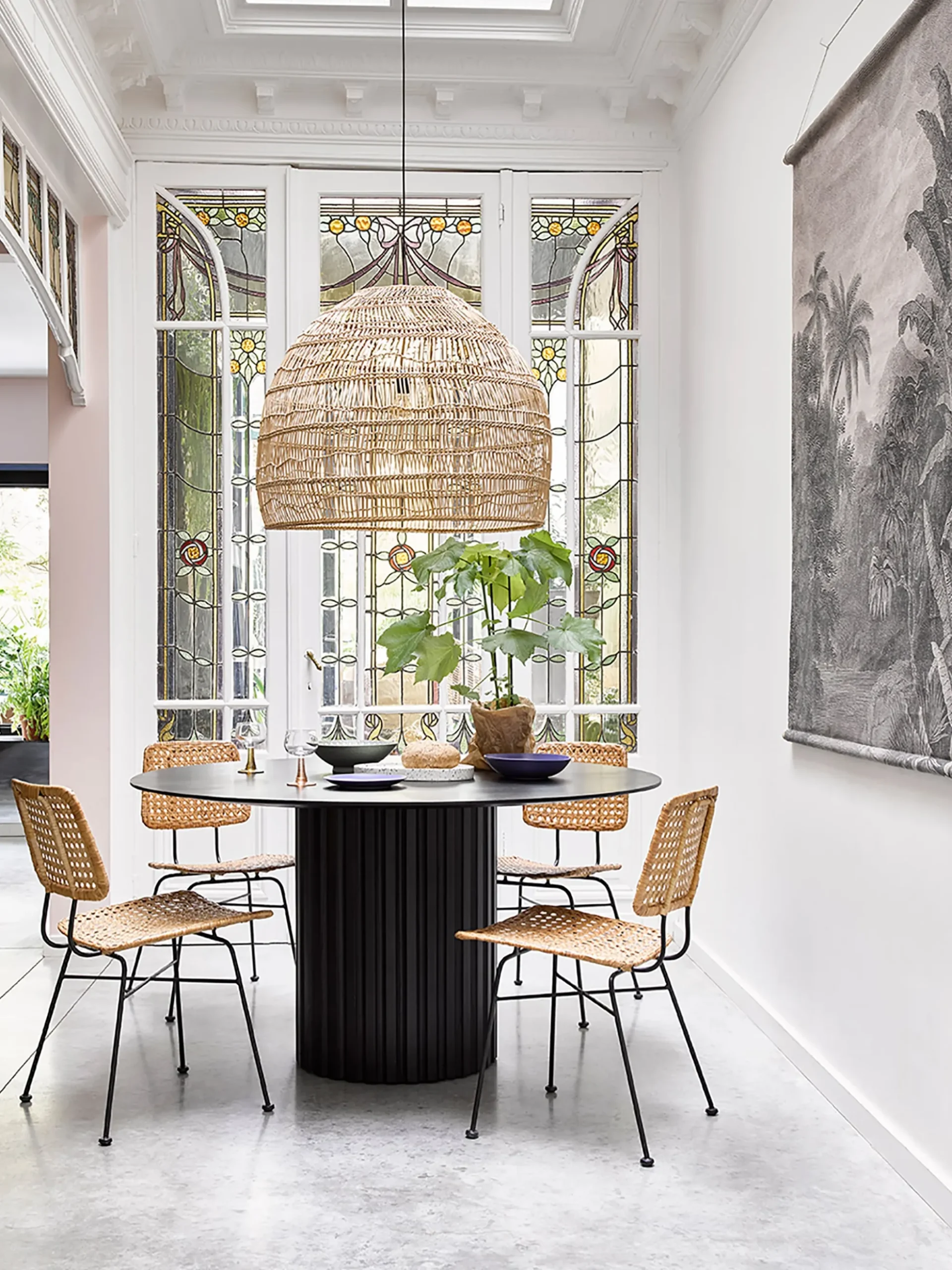 Pillar Dining Table
