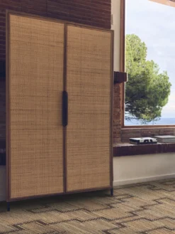 Pioneer Rattan Cupboard