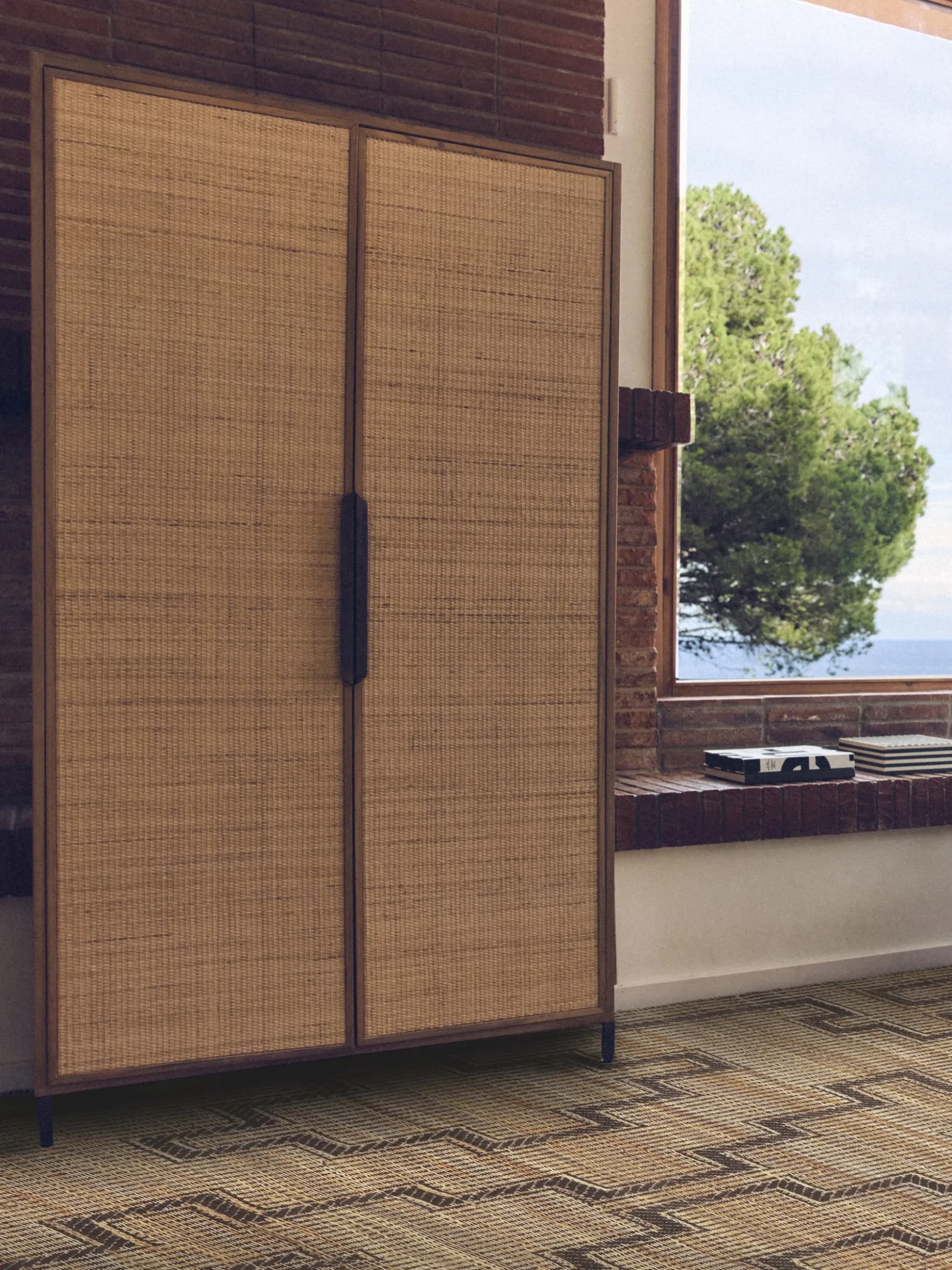 Pioneer Rattan Cupboard