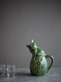 Pitcher Frog Green Espigas