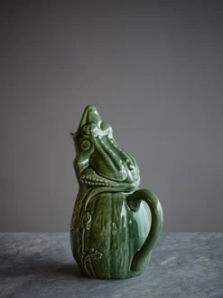 Pitcher Frog Green Espigas
