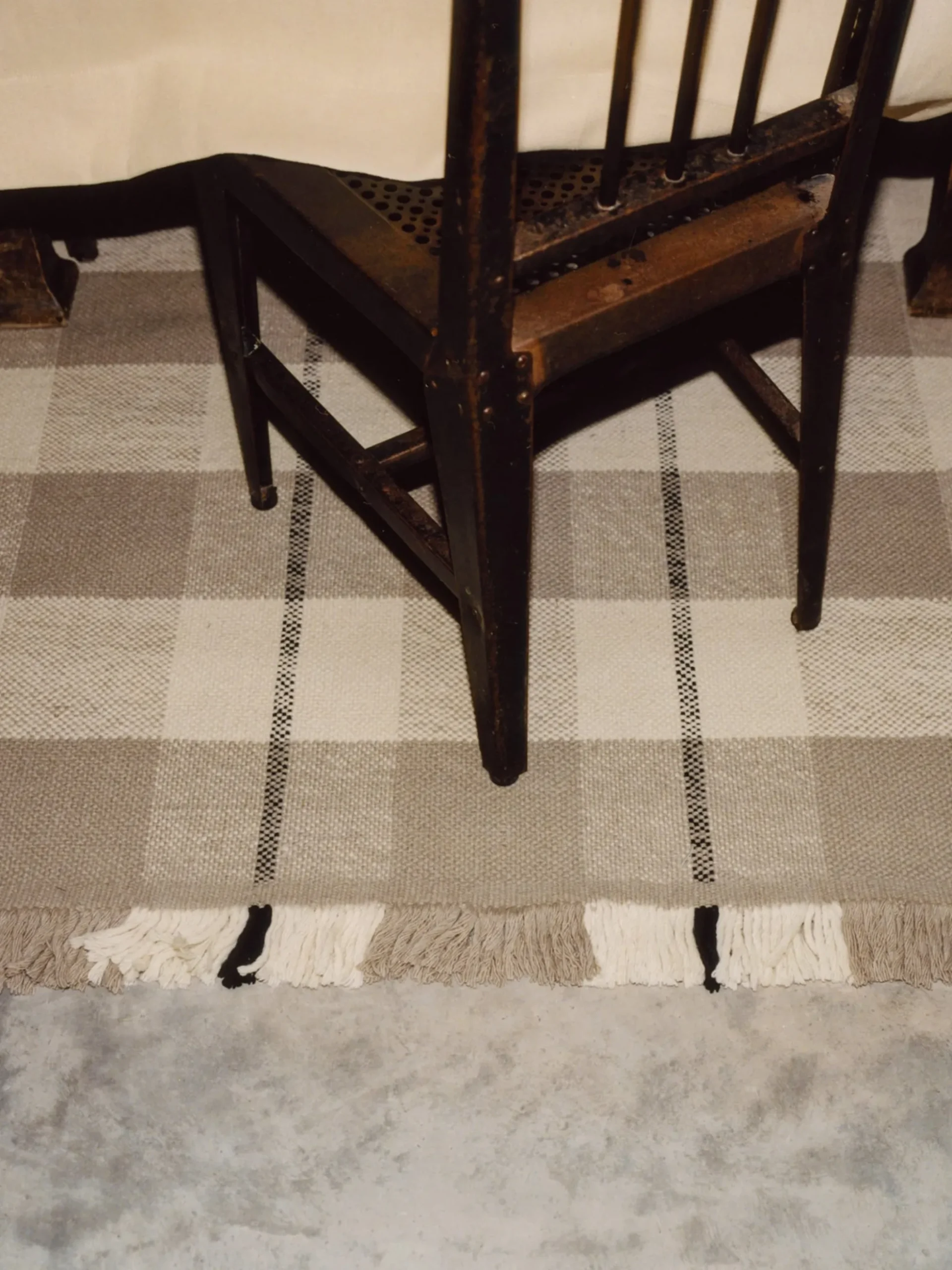 Plaid - Sand/Cream
