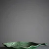 Platter Leaf Green Folhas – Medium