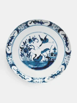 Pond Heron Dinner Plate